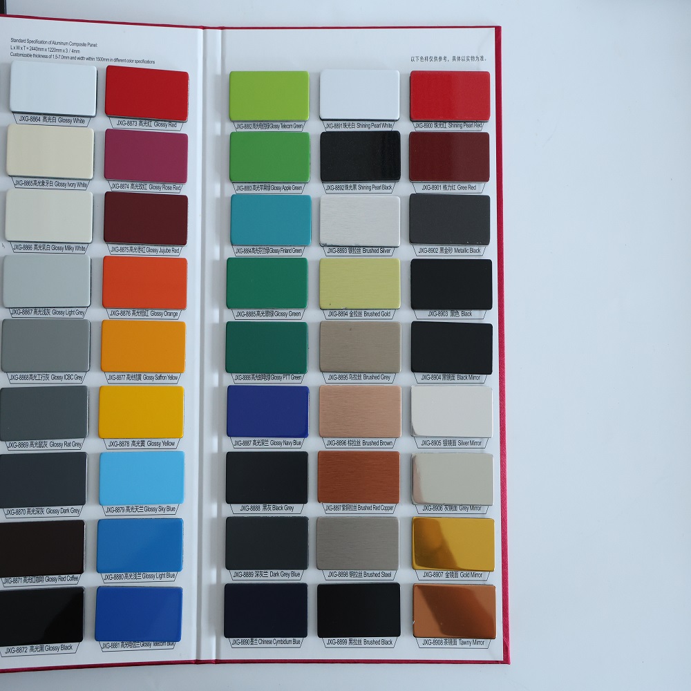 3MM 4MM 5MM PE Coating Aluminum Composite Panel ,Color ACP Cladding ...