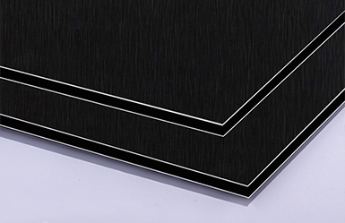 alusong brushed color coating aluminum composite panel