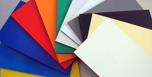 Alusong solid color PE coating aluminum composite panel